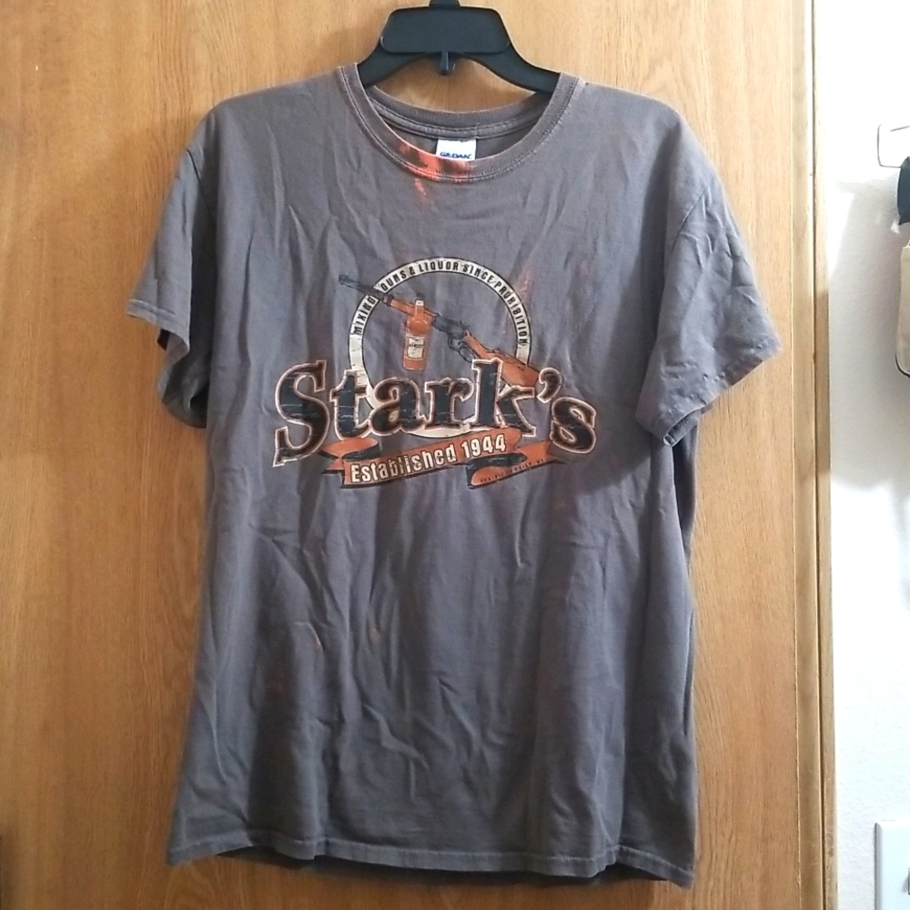 🇺🇦 Rustic Thick Cotton Graphic Tee Like New